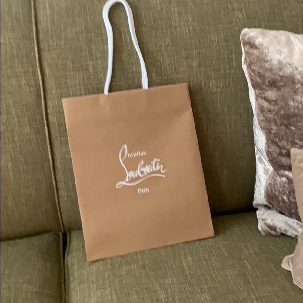 Christian louboutin  shoebox paper bag